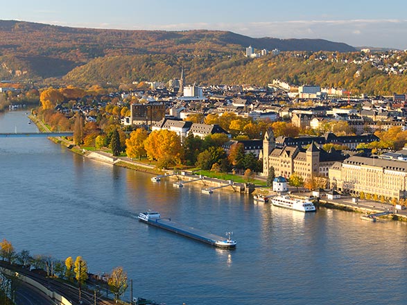 Escale Rudesheim - Coblence - Le Rhin en flammes