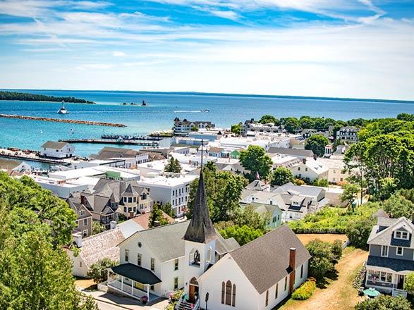 Escale Ile de Mackinac (Michigan, Etats-Unis)