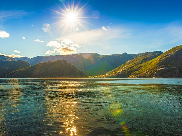 Escale Norvège (Ameralik Fjord, Lysefjord)