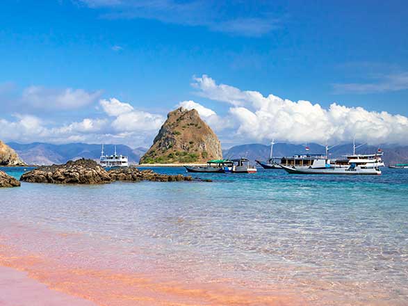 Escale Indonesie (Pink Beach)
