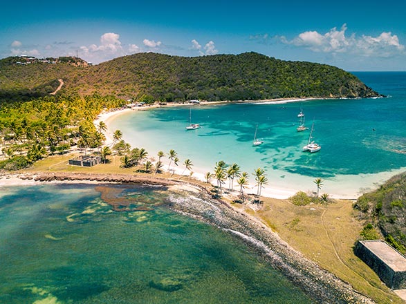 Escale St Vincent et les Grenadines (Tobago Cays - Cumberland)