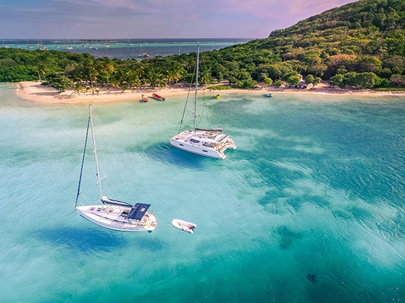 Escale St Vincent et les Grenadines (Tobago Cays - Cumberland)