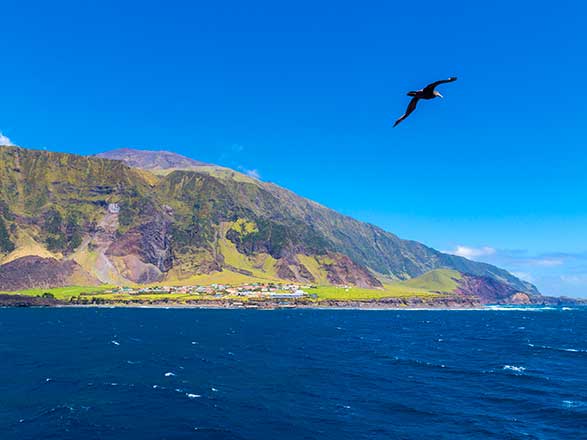 Escale Ile Saint Helene (Tristan Da Cunha)