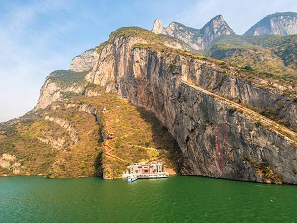 Escale Trois Gorges, Badong, Yichang (Chine)