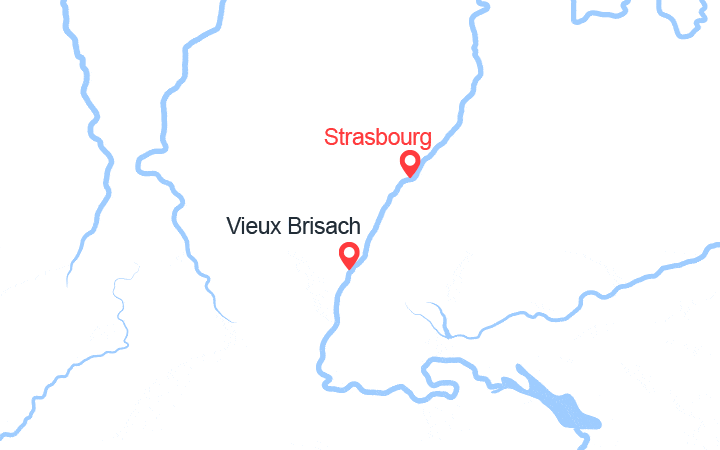 Carte itinéraire croisière L'Alsace pittoresque et gourmande (SBS_PP)
