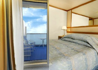 Cabine balcon Crown Princess
