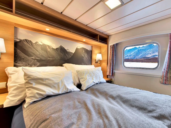 Cabine extérieure MS Kong Harald
