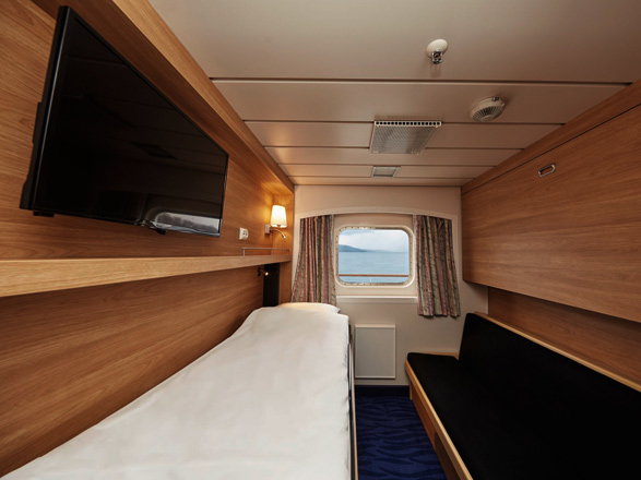 Cabine intérieure MS Kong Harald