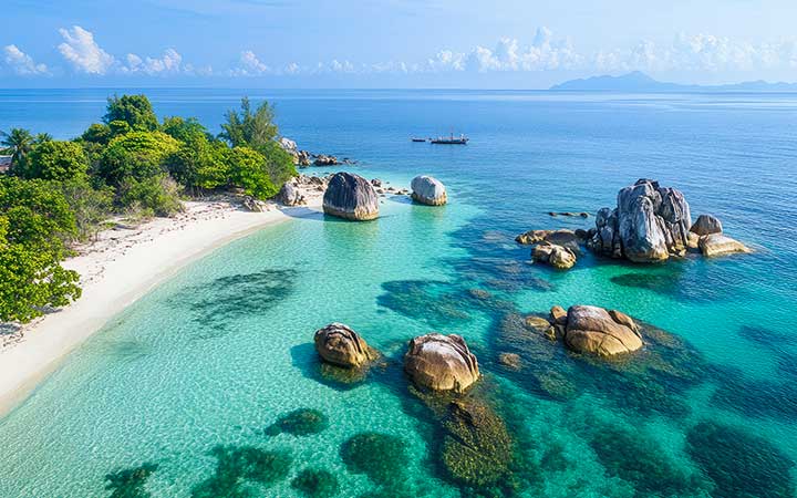 Escale Belitung Island
