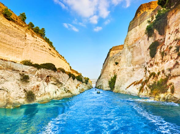 Escale CANAL DE CORINTHE