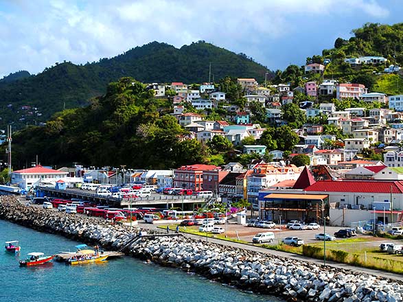 Escale St Vincent et les Grenadines (Kingstown)