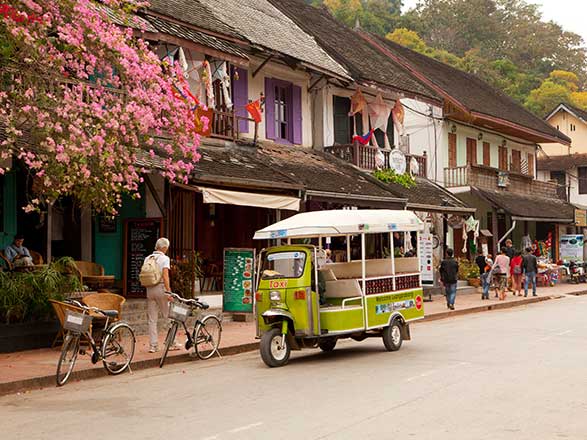Escale Laos (Luang Prabang ou Pak) 
