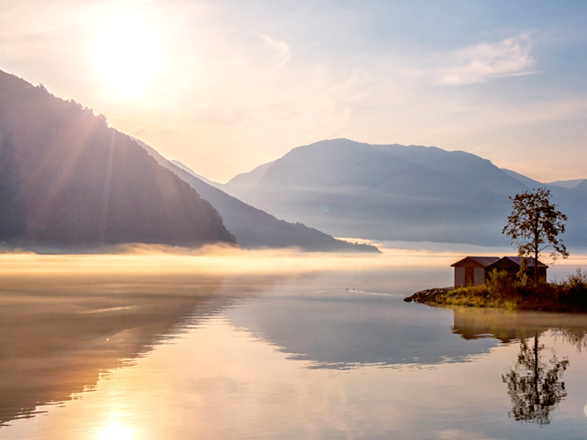 Escale Norvège (Lustrafjord)