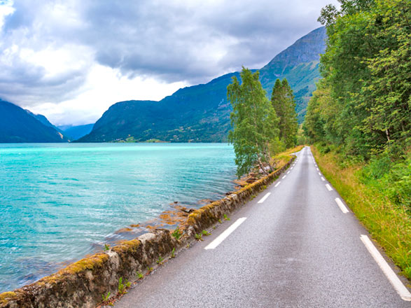 Escale Norvège (Lustrafjord)