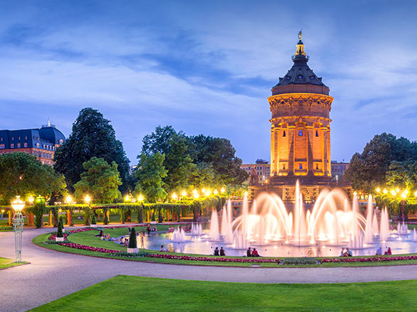 Escale MANNHEIM - HEIDELBERG (Le Rhin et le Neckar)