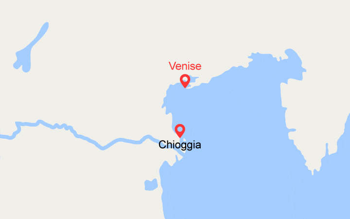 Carte itinéraire croisière Réveillon en plein coeur de Venise (REW_PP)