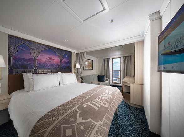 Cabine balcon Disney Treasure