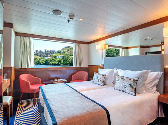 Cabine extérieure MS Douro Queen