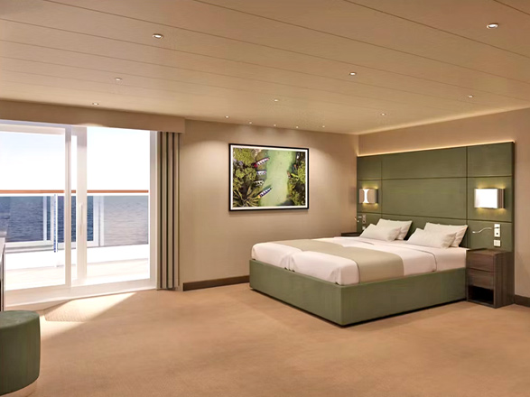 Yacht club deluxe balcon MSC Poesia