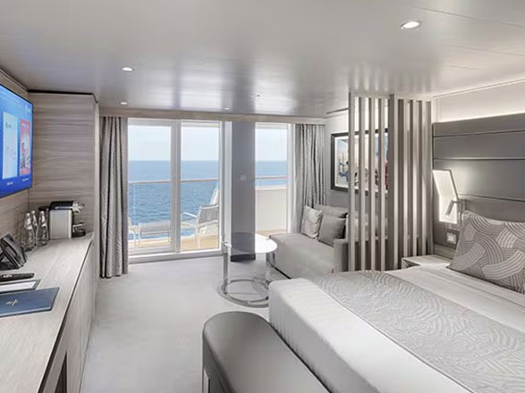 Yacht club deluxe balcon MSC World Atlantic